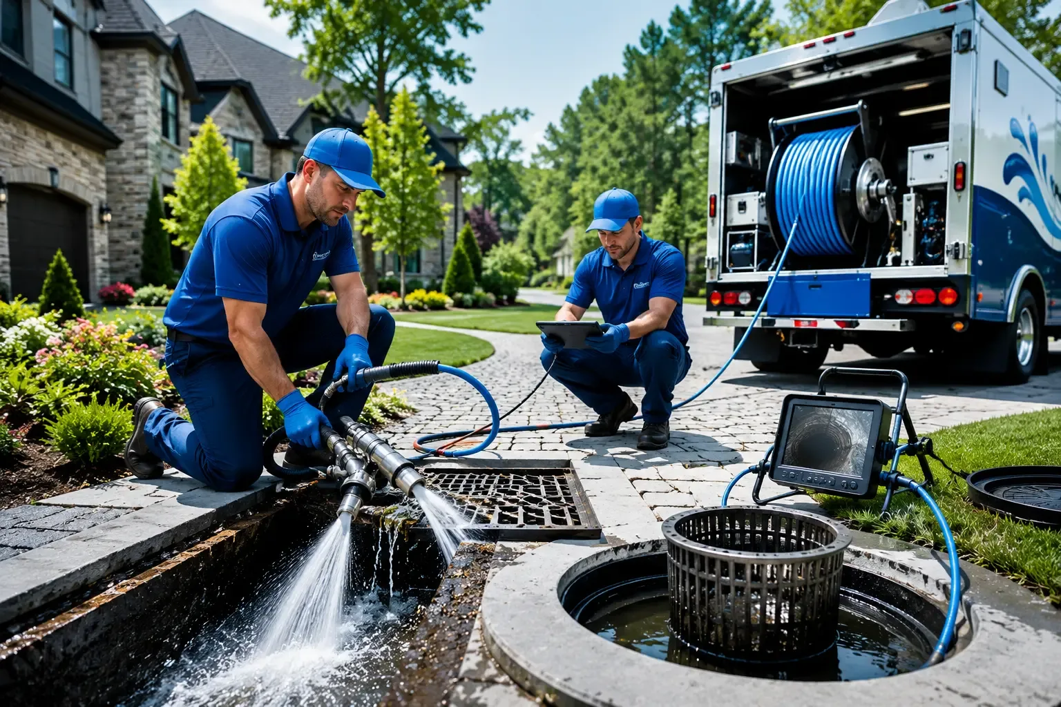 Local outdoor drain cleaning professionals in Milton, KS